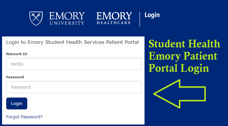 Student Health Emory Patient Portal